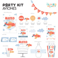Image 1 of Party Kit Aviones