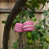 Pink Macaron Earrings