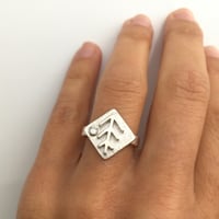 Image 2 of moon pine ring