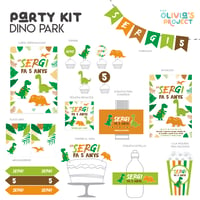 Image 1 of Party Kit Dino Park Impreso