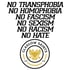 Anti-Hate Charity Shirt - White Image 5