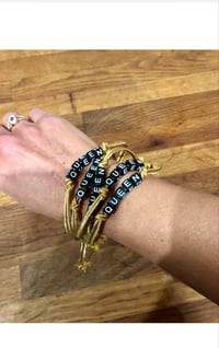 Image 2 of Bracelet lien doré Queen