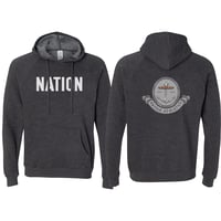 NATION Perfect Blend Raglan Sleeve Hooded Sweatshirt