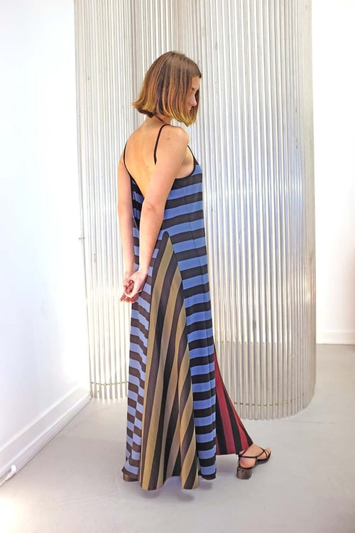 Image of MOD Strap Dress - Jersey - Stripes