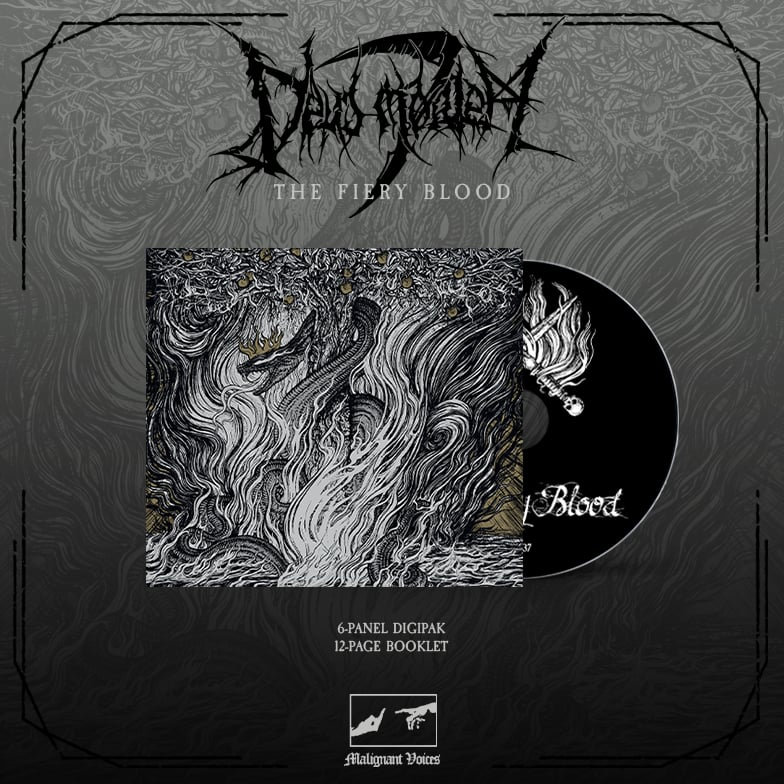 Image of DEUS MORTEM - 'The Fiery Blood' Digipack CD