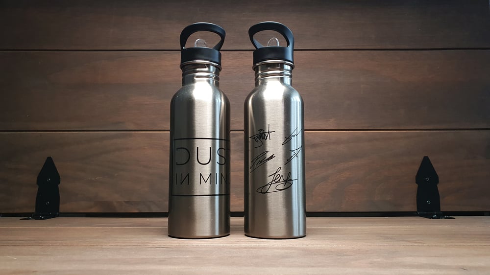 Reusable bottle (60cl / Stainless steel) with Logo / Signatures