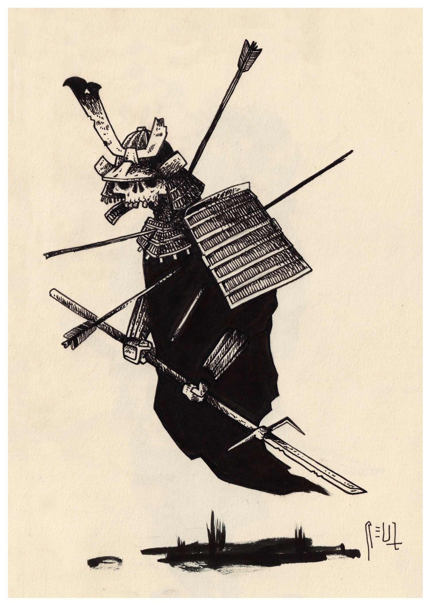 Samourai #1 Fleches 