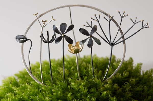 Image of Wildflower brooch I 