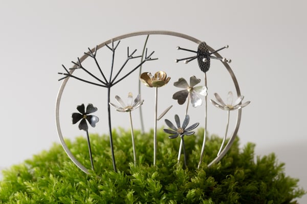 Image of Wildflower brooch II