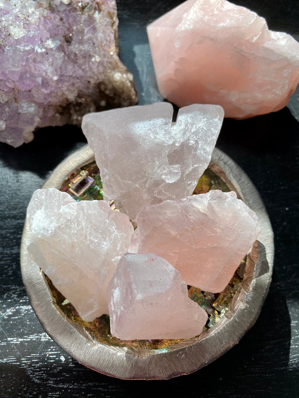 Image of Raw Rose Quartz