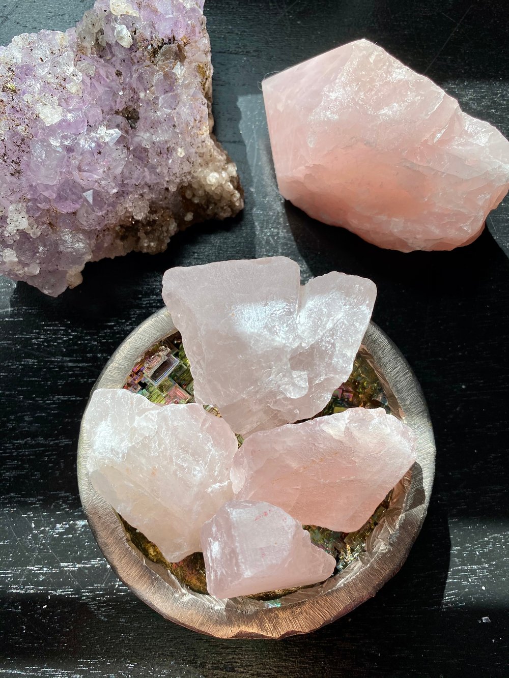 Image of Raw Rose Quartz