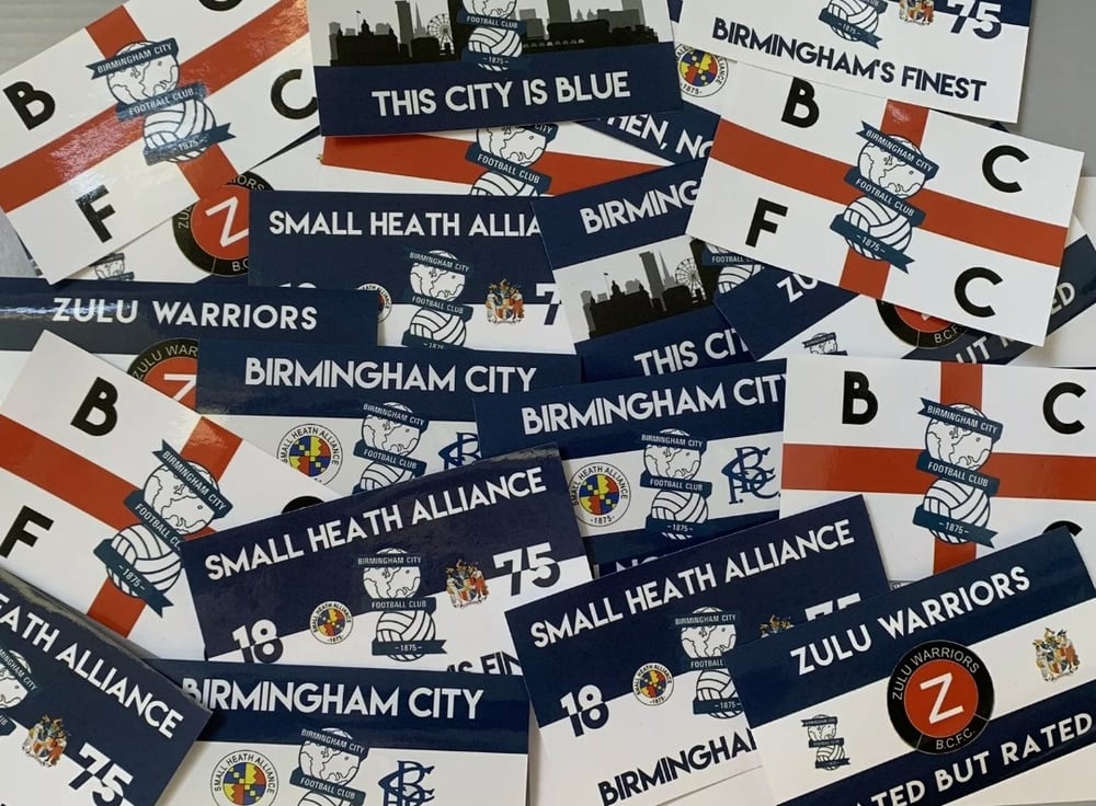 BCFC Stickers - Pack of 25