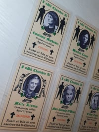 Image 2 of Handmade Cumann na mBan Memorial Cards