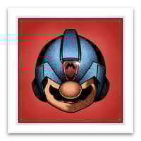 Mega Mario - 10x10" PRINT