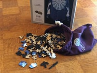 Image 1 of Cyanotype Shirt Puzzle in Honor of RBG