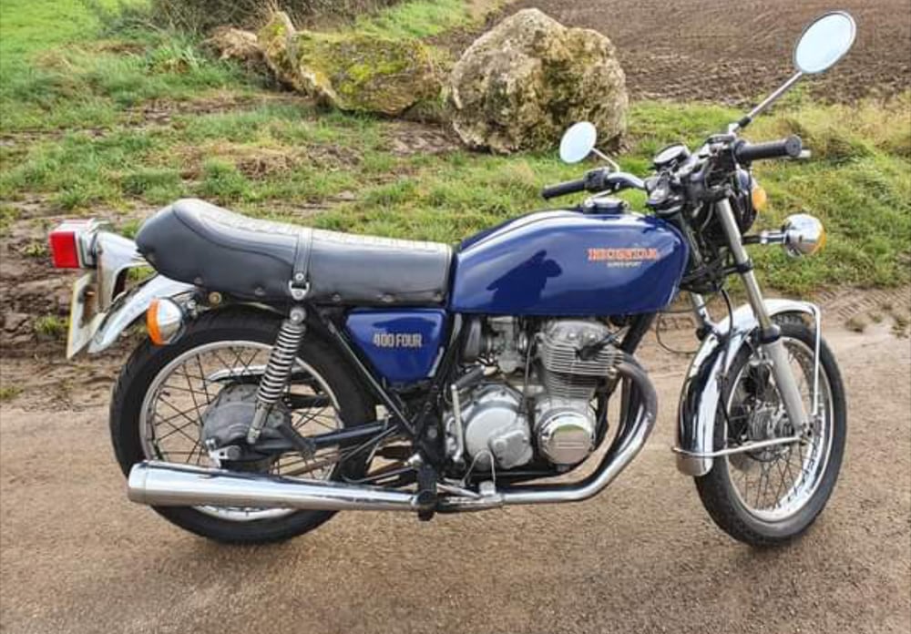 1975 Honda Cb400 super 4
