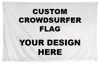Custom Crowdsurfer flags