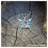 Collier papillon améthyste et aile