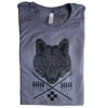 Ban / Coyote (on gray T-Shirt) 