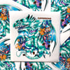 Blue Eyes White Dragon Sticker