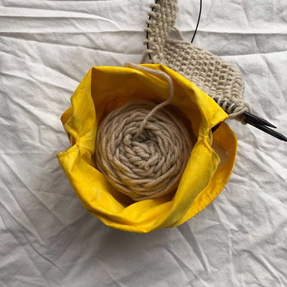Image of Knitting/Crochet Project Bag - Very Sour 