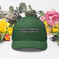 Image 7 of Epstein vs Diddy Trucker Cap