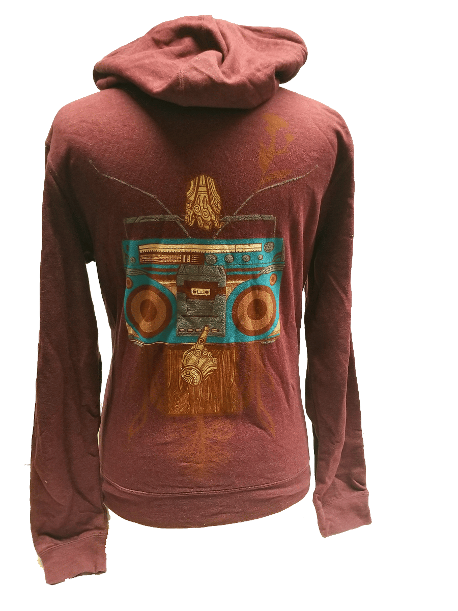 Boombox Organic Cotton Hooded Sweatshirt | goodliferoots