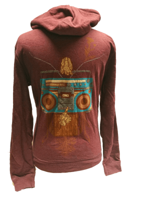 Image of Boombox Organic Cotton Hooded Sweatshirt