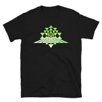 Psychedelic Visionary Shamanic Art "Sri Yantra Hyperspace" T-Shirt