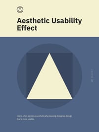 Image 1 of Aesthetic Usability Effect Poster