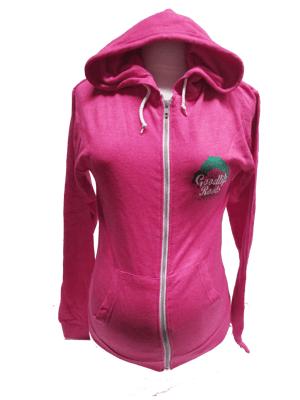 Image of Meditation Lotus Supersoft Organic Cotton Zipper Hoodie