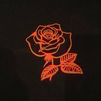 Image 2 of Chinatown Rose T-shirt (Black)