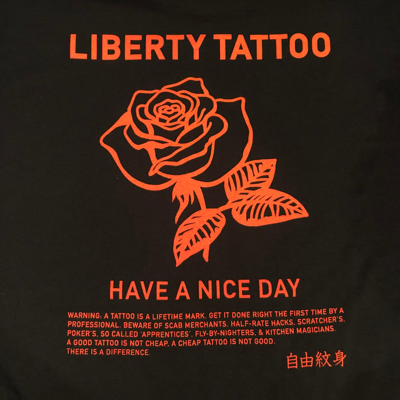 Image of Chinatown Rose T-shirt (Black)