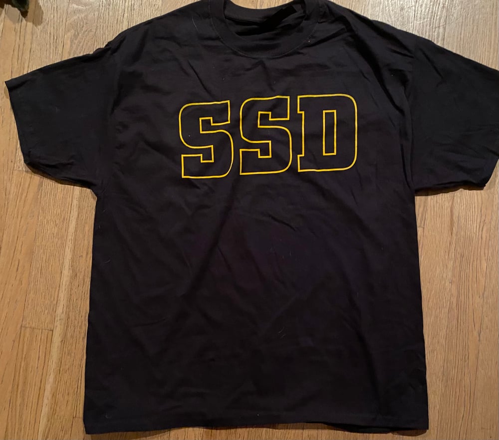 SSD Blackened Gold Logo - High Quality Beefy T-Shirt