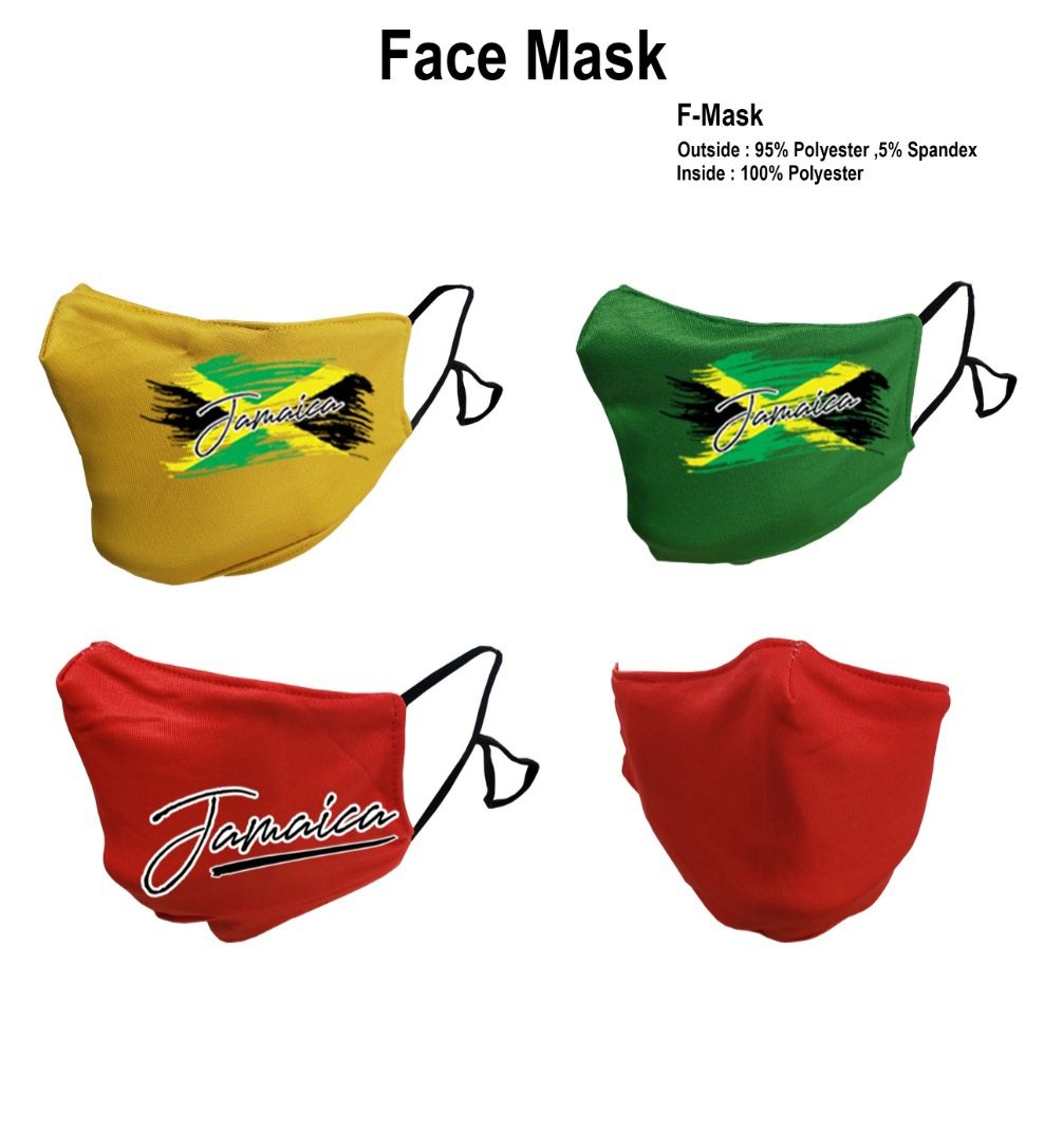 Jamaican flag Masks