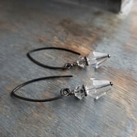 Image 3 of Crystal Bell Earrings