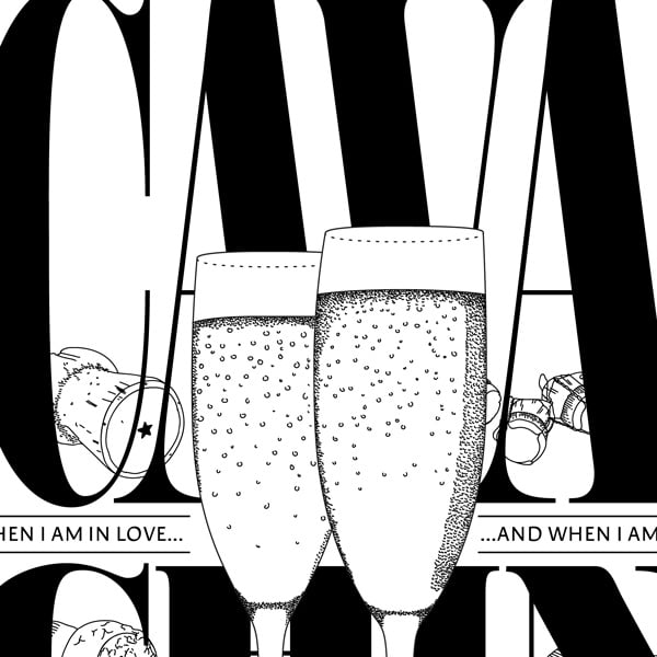 Image of IN LOVE OR NOT PRINT 50x70CM