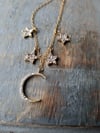 You Are The Moon + Stars Necklace (Gold)