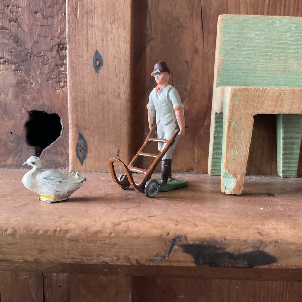 Image of Farmer,Duck & Chair