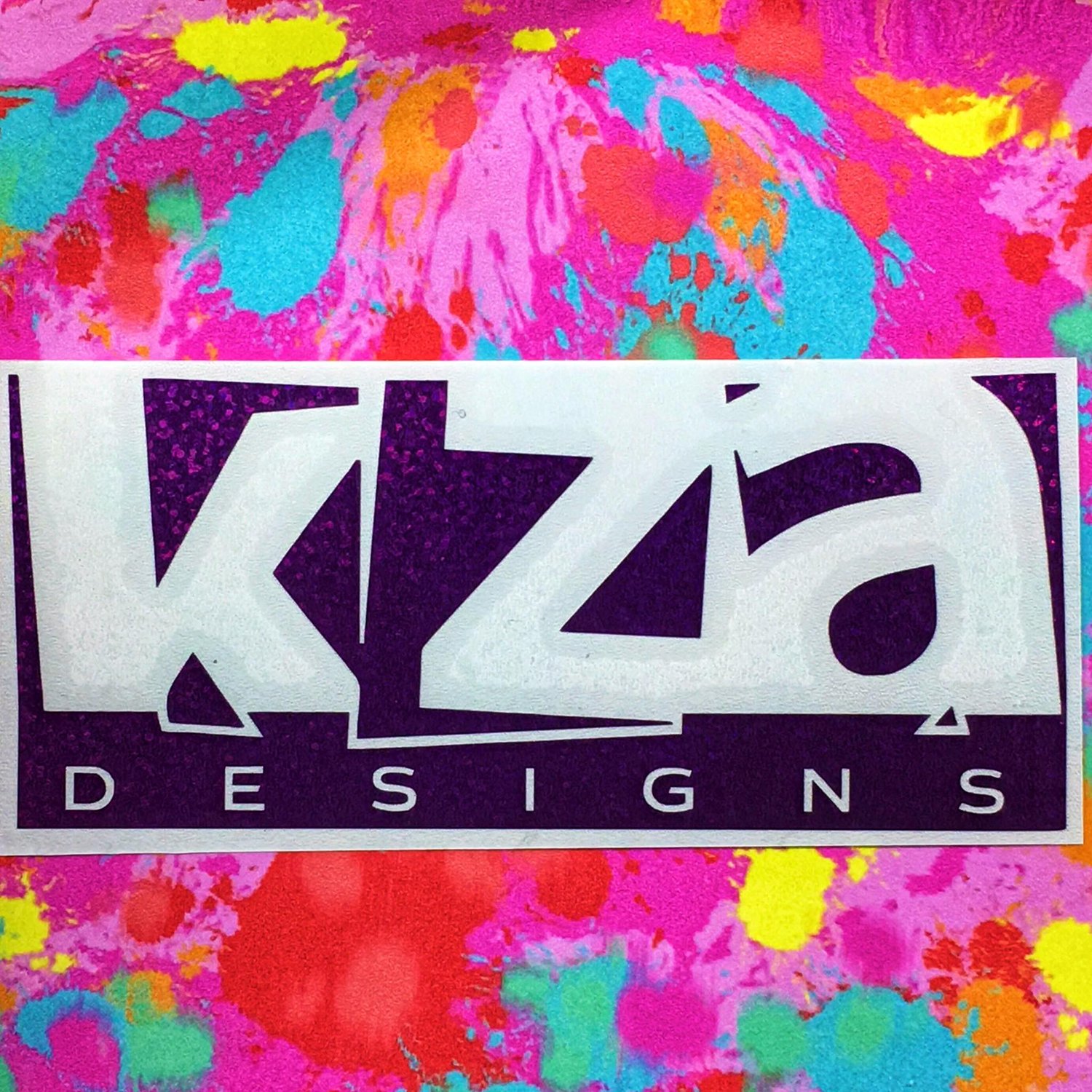 KZA Designs Logo Decal