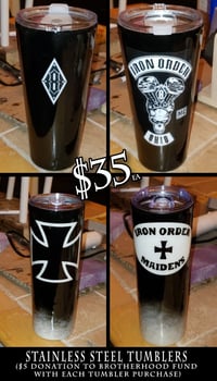 Brother/Maidens Insulated Custom Stainless Steel Tumbler