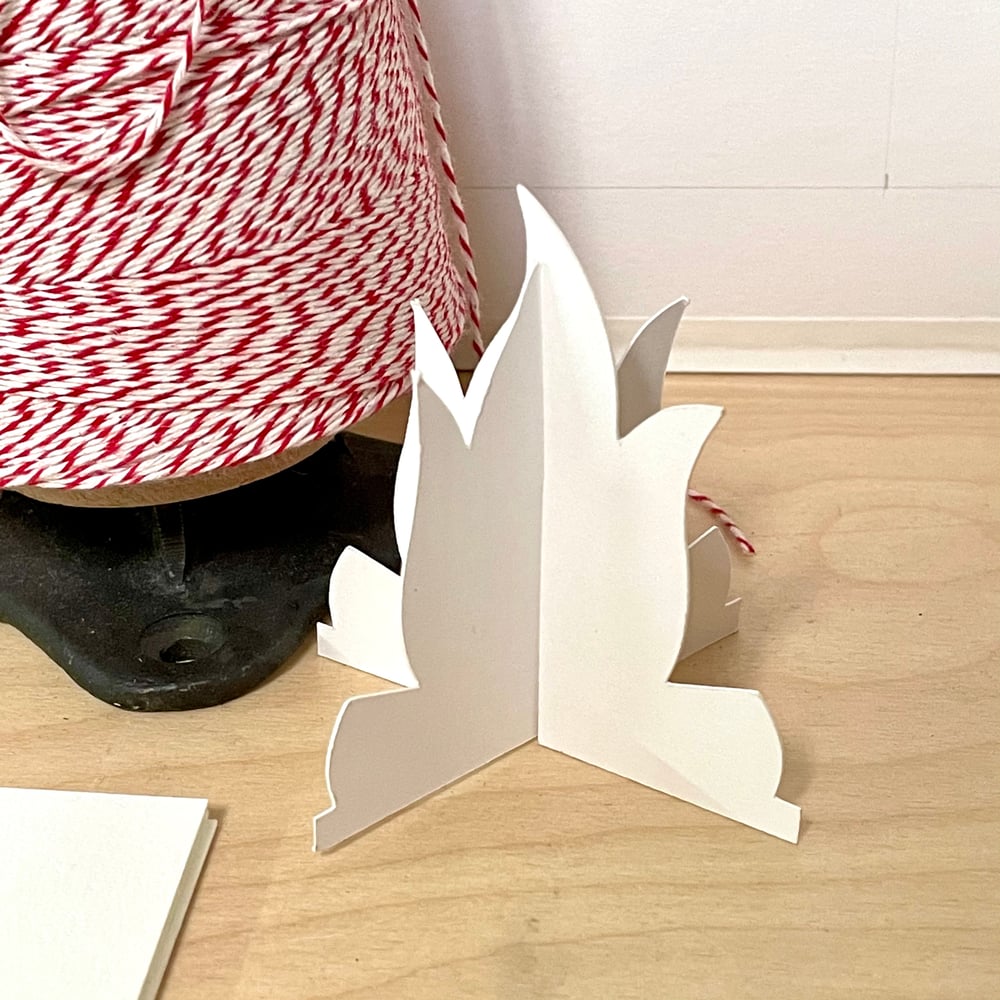 Campfire Paper Sculpture