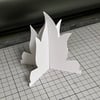 Campfire Paper Sculpture