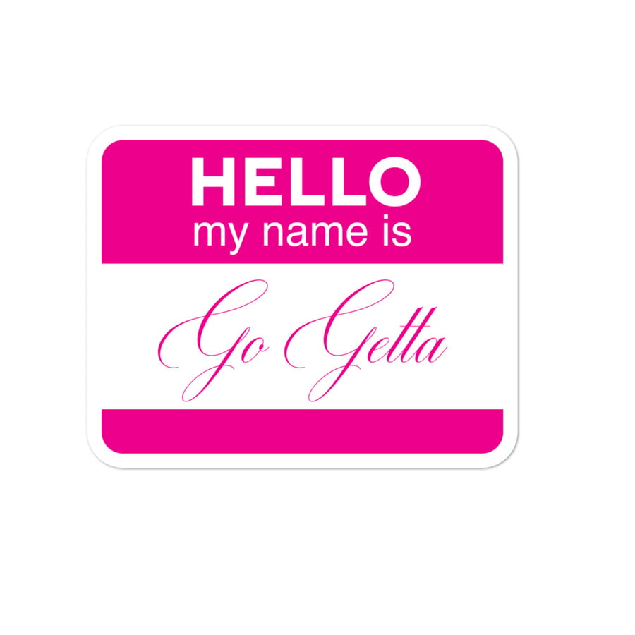 Image of "My Name Is" Sticker 