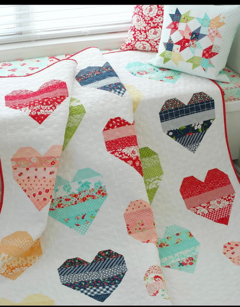 Image of You Have My Heart Quilt Kit