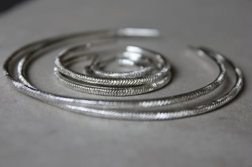 Image of Textured Hoops small, medium, or large
