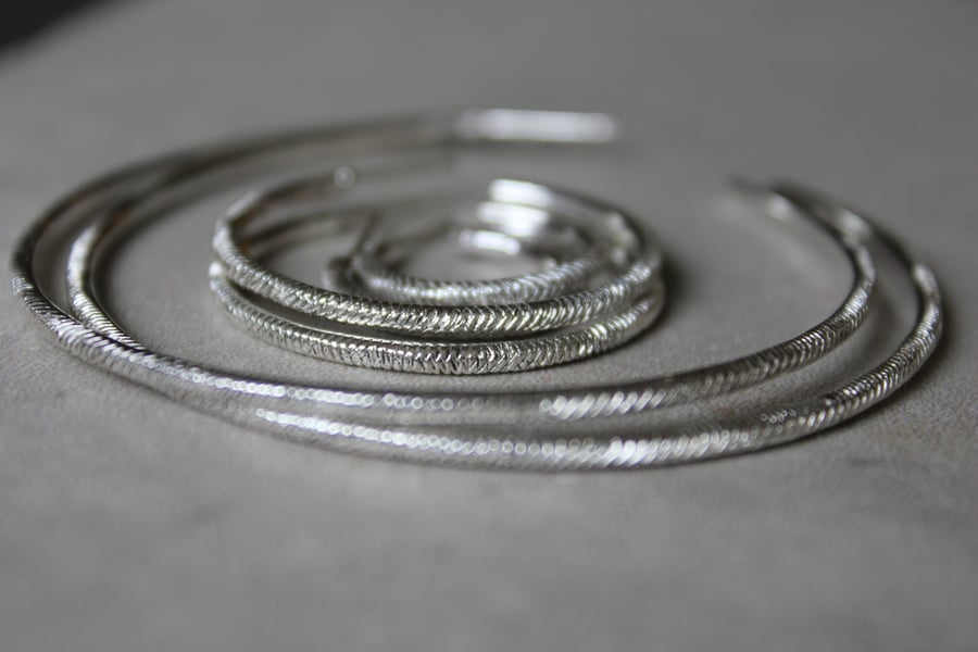 Image of Textured Hoops