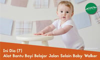 Ini Dia 5 Alat Bantu Belajar Jalan Bayi, Selain Baby Walker