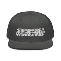 Image 1 of Justified Bold Gothic Hat - Charcoal