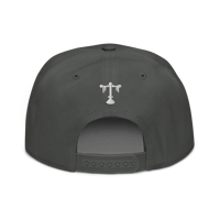 Image 2 of Justified Bold Gothic Hat - Charcoal